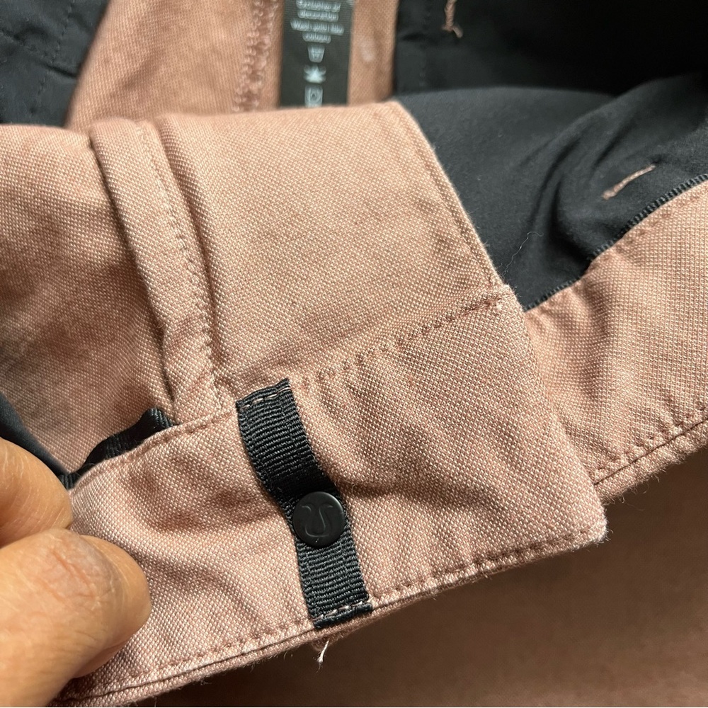 SOLDLululemon Athletica commission pant slim earth dye clay chino golf pants - Picture 8 of 14